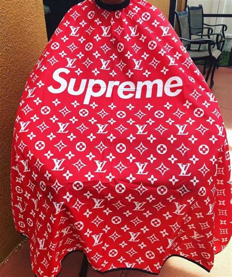 supreme lv barber cape